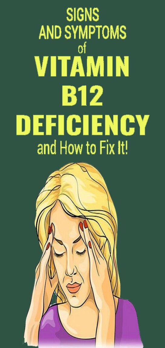 Never Ignore These 5 Warning Signs of Vitamin B12 Deficiency! Natural