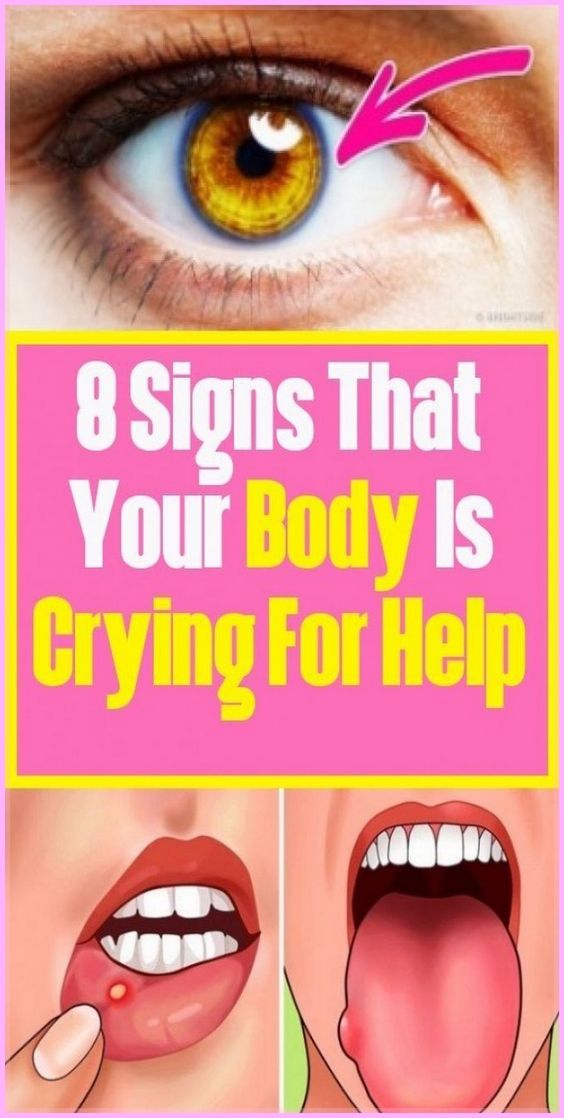 8 Signs That Your Body Is Crying Out For Help – Natural Health Care