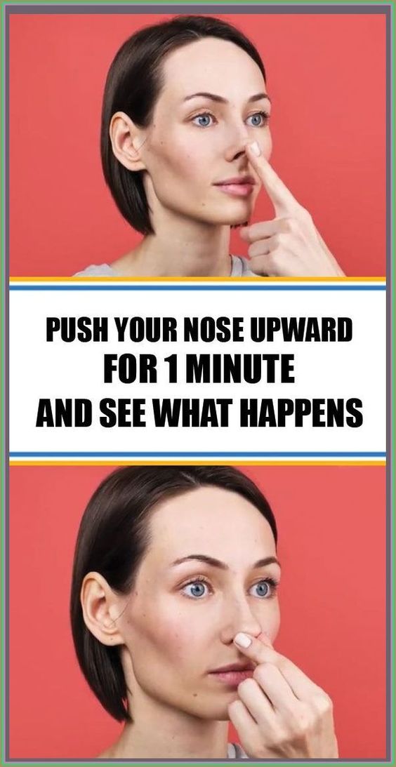 Push Your Nose Upward For 1 Minute, See What Happens Natural Health Care